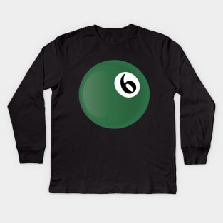 6 Ball Kids Long Sleeve T-Shirt